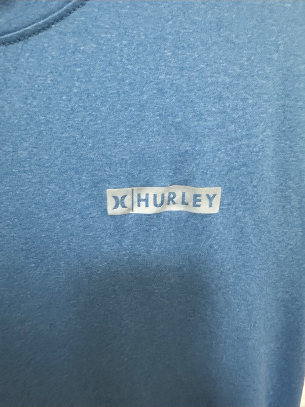 0239Hurley active Short Sleeve Crew Tee in Light Blue size medium - Picture 3 of 6